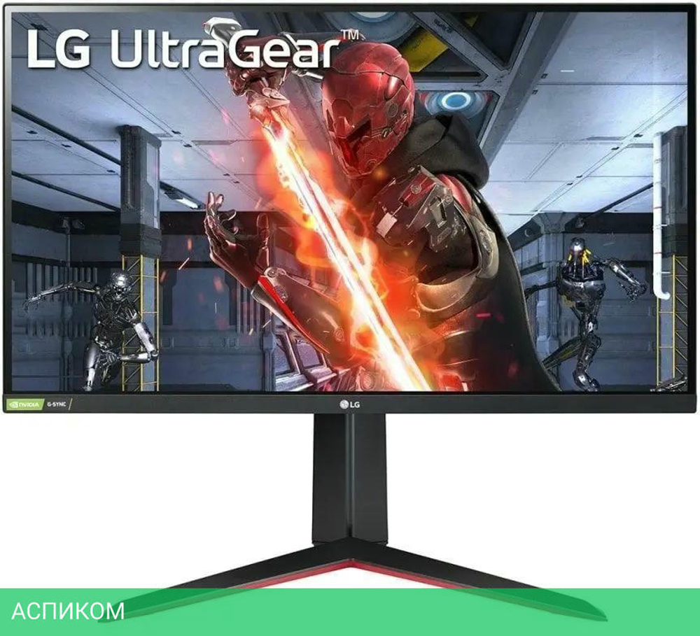 Монитор LG UltraGear 27GN65R-B черный
