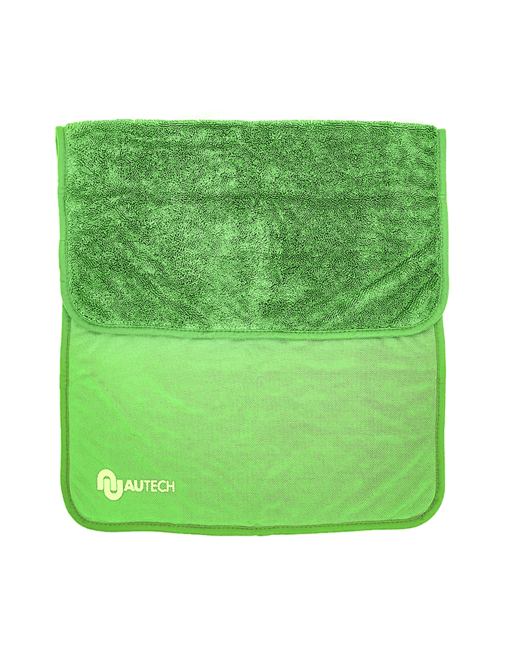 AuTech Микрофибровое полотенце 50*80 см, зеленое, 600гр/м2 для сушки авто MAGIC DRY
