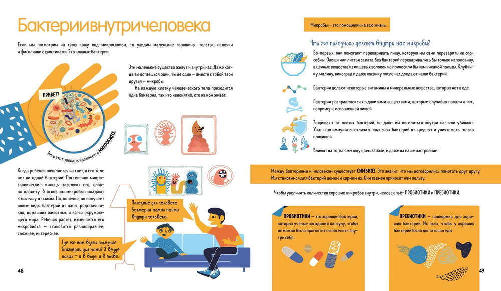 Приключения Тима в мире бактерий