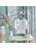 Термонаклейка на одежду, термопринт Лабубу