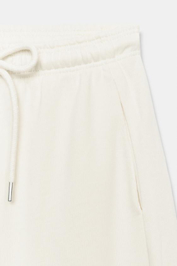 ZARA ШИРОКИЕ БРЮКИ ИЗ МЯГКОЙ ТКАНИ, ЭКРЮ