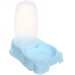 Автокормушка пластиковая «Колор-Один дома» 27,5*17,57*25см 1,2л цвет нежно-голубой