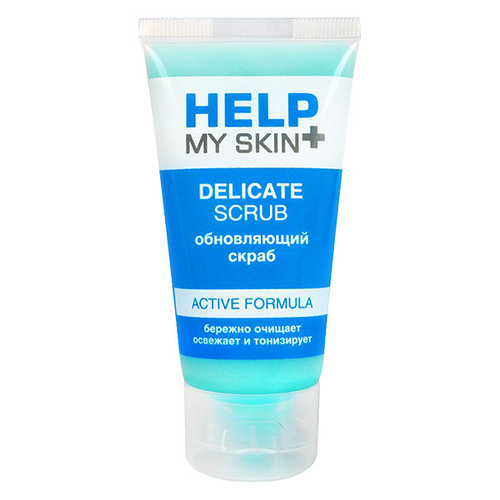 Тонизирующий скраб для лица Биоритм Help My Skin Delicate Scrub 55г