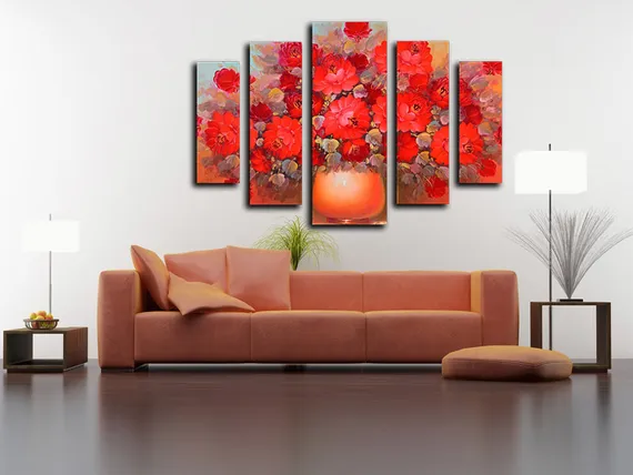 Модульная картина "Чарующий аромат"