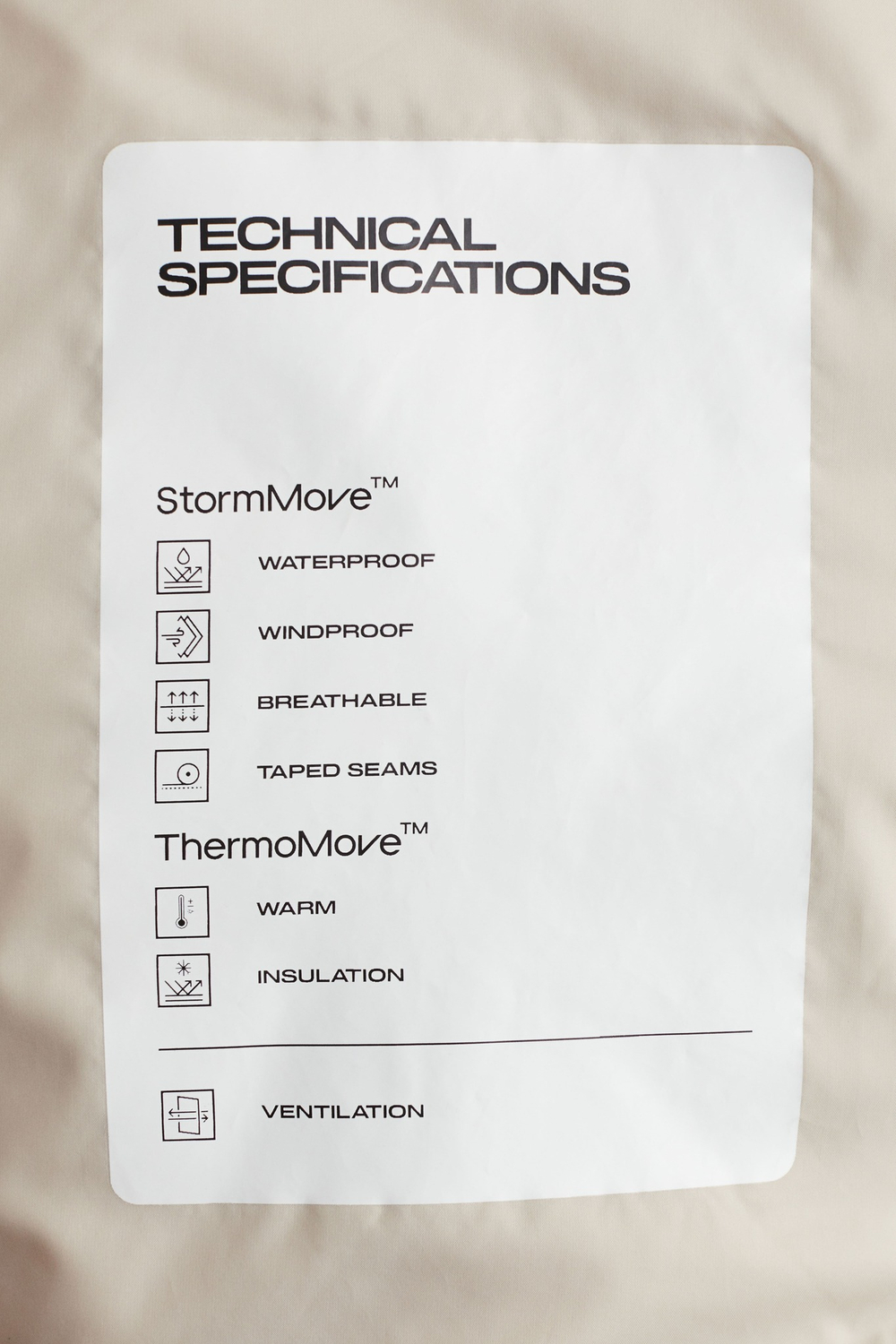 Лыжная куртка свободного кроя от stormmove™