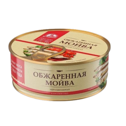 Мойва обжаренная За Родину неразделенная 270 гр