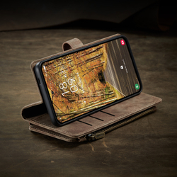 Многофункциональный чехол-кошелек CaseMe 3 in 1 Matte Wallet для Samsung Galaxy S25 Edge