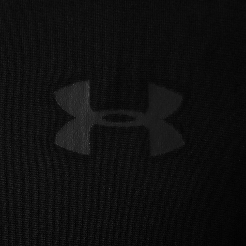 Мужское теннисное поло Under Armour Tech 2.0 Half-Zip Long Sleeve Men - Black, Dark Grey