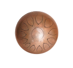 UTSH-40-FTCu-12+1 Finger Type Глюкофон 40см, Ля минор+Соль, 12+1 лепестков, Техношаман