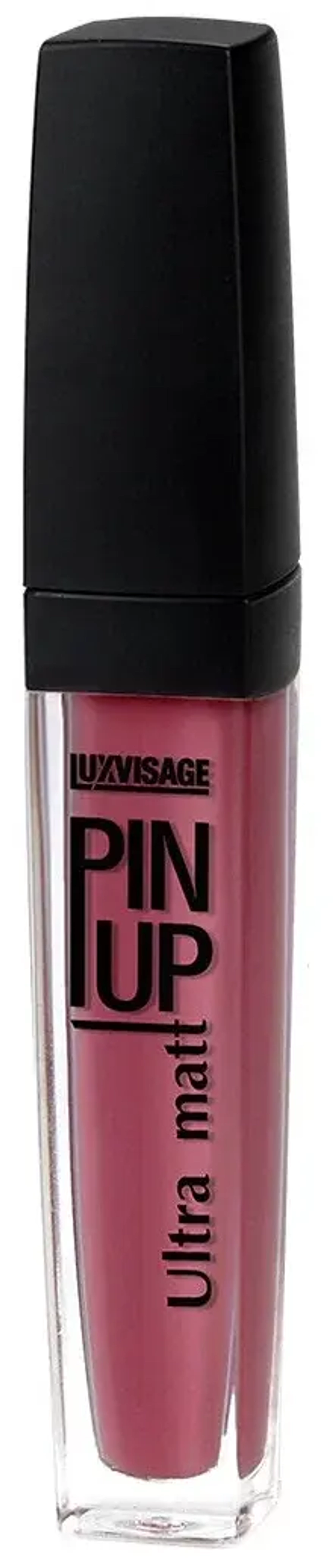 LUXVISAGE Блеск для губ "PIN-UP Ultra Matt" тон 36 Chic Rose 5 мл
