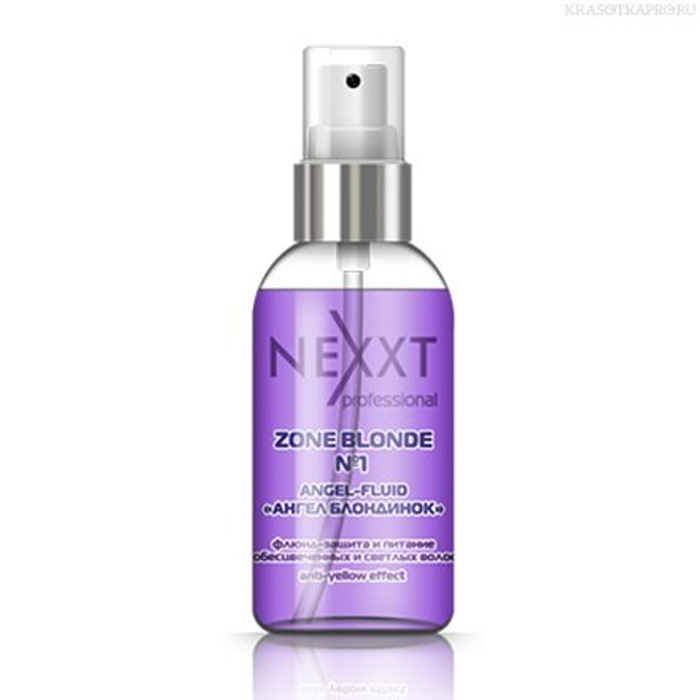 Nexxt Professional Флюид для волос Ангел блондинок, для защиты и питания обесцвеченных светлых и русых волос, 50 мл