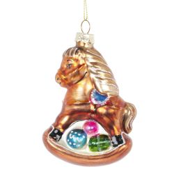 GAEM Украшение новогоднее "Лошадка", L7 W3,5 H11 см