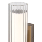 SL2010.101.01 Светильник настенный ST-Luce Никель/Белый, Прозрачный LED 1*7W 3000K/4000K ENFYS