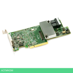 Контроллер LSI 9361-8I SGL 12Gb/s, RAID 0/1/10/5/6/50/60, 8i ports, 1Gb (LSI00417)
