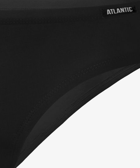 Женские трусы бикини (3шт) 3LP-194, черный + темно-бежевый + пудровый