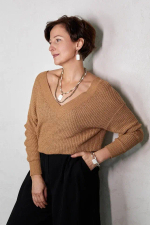 HMG 1328 Колье двойное с прямоугольным перламутром mix арт.2500