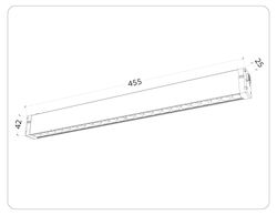 Ambrella Управляемый светодиодный светильник для шинопровода Magnetic 220V диммируемый 3000-6400K Magnetic 220V GL1314