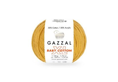 BABY COTTON XL, горчица