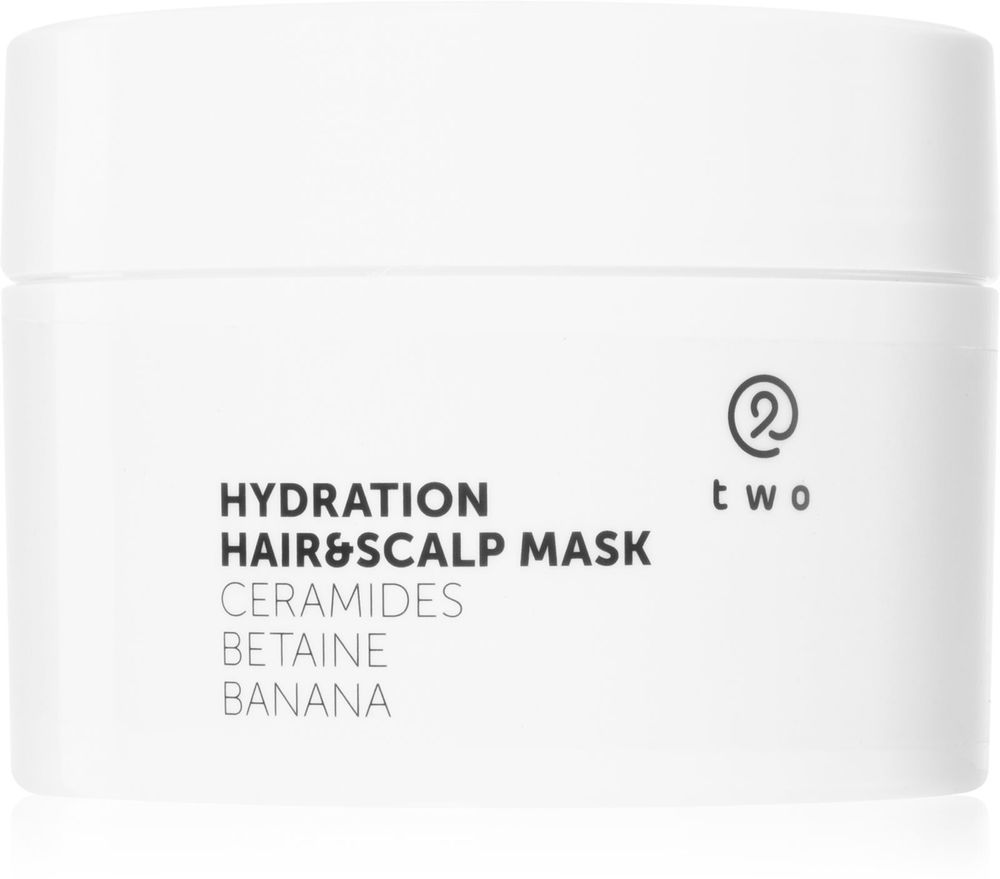 two cosmetics увлажняющая маска для волос и кожи головы Hydration