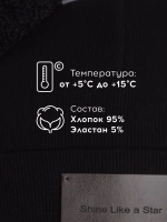 Шапка для мальчика с ушками на осень