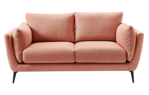 Двухместный диван Aster коралловый