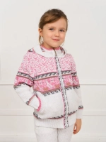 Кофта вязаная с капюшоном