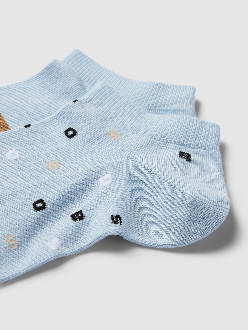 Носки (2 пары) мужские BOSS 2P AS Letters CC 10260241 01