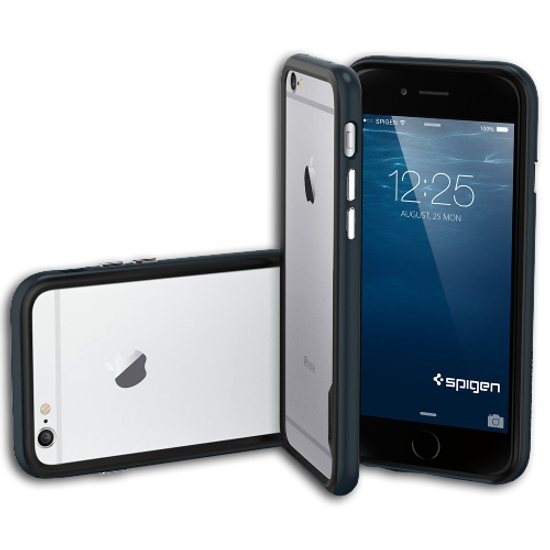 Spigen SGP Case Neo Hybrid EX for iPhone 6S и 6 Metal Slate SGP11023