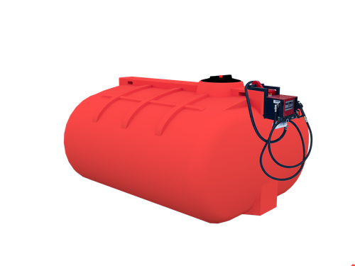 Мобильная Мини АЗС PT-G5000U 24V Политим 60 л/мин 5000 л.(2480x2170x1310см;красный) - арт.560846