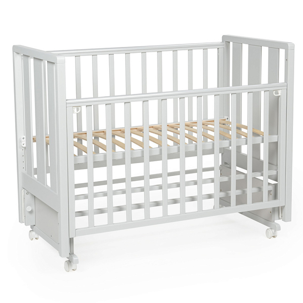 Детская кроватка Bebizaro Heirloom New маятник универсальный без ящика серый