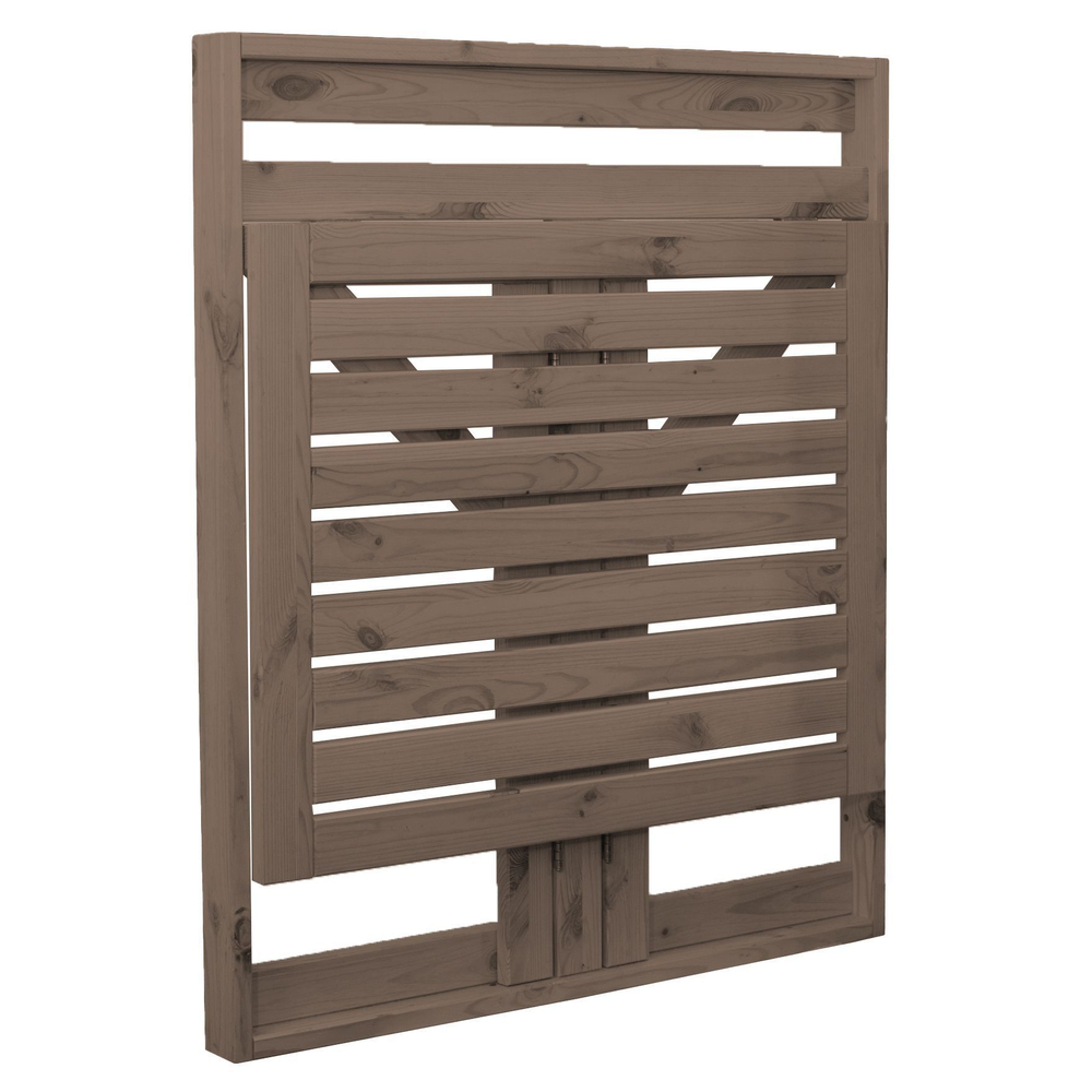 Стол садовый деревянный Эпларо откидной на стену 76х64 на балкон, для сада, массив сосны,венге