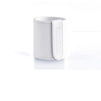 Стакан h100 серии Бизнес из кожи Cuietto белый (CBCWh100)