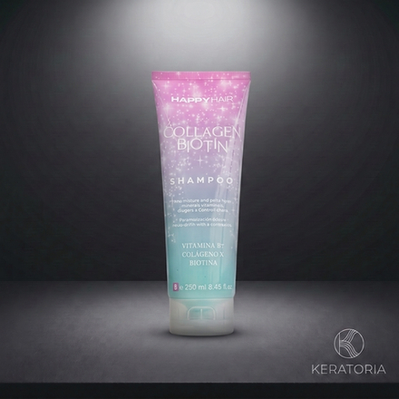 Шампунь Happy Hair Collagen & Biotin 250 мл