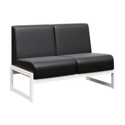 Module Диван двухместный MD.D2 Oregon 16/Металл Белый 1255*700*800