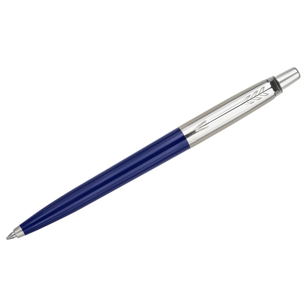 Ручка шариковая Parker Jotter Originals Recycled Navy CT синяя, 1.0мм, корпус хром, автоматич.