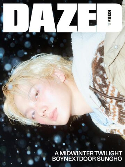 публикация DAZED - 2025.11 BOYNEXTDOOR SUNGHO B Type