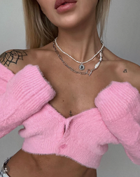 Колье с буквой