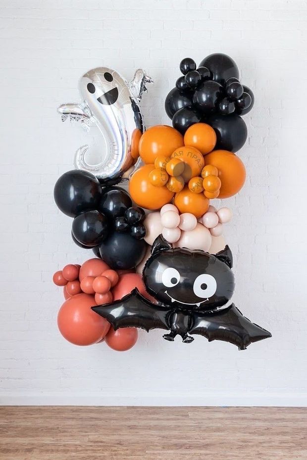 Гирлянда привидение и летучая мышь №8620