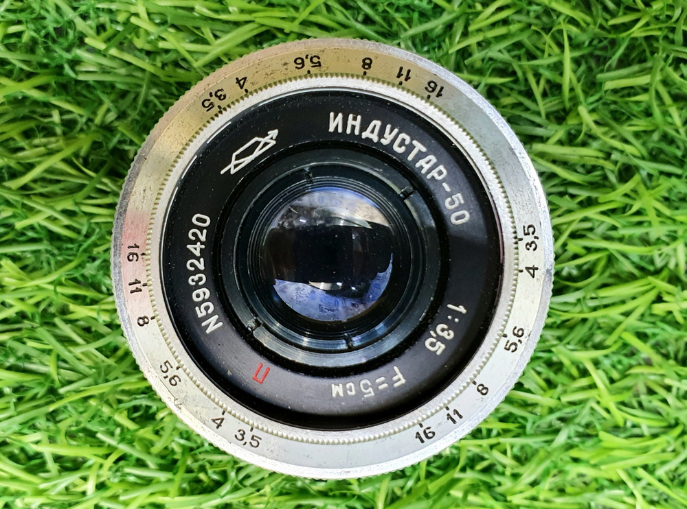Зенит-С + Индустар-50 50 mm 3.5