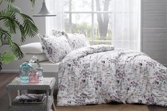 Постельное белье  DAISY кремовый deluxe  TIVOLYO HOME Турция