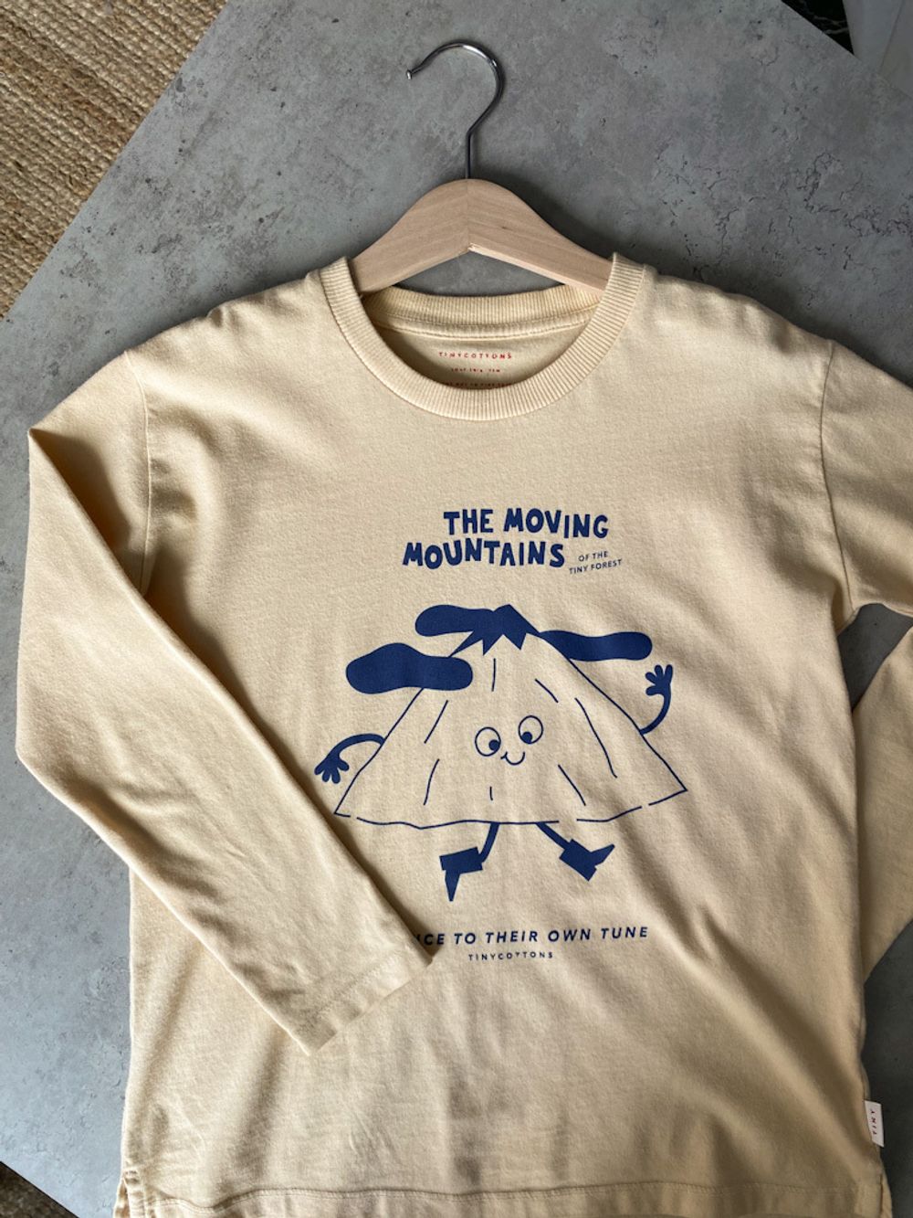 Хлопковый лонгслив Tinnycottons, 128