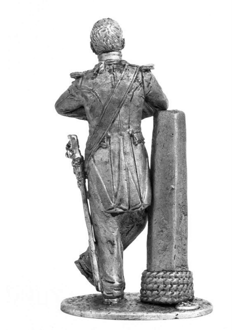 Оловянный солдатик обер-офицер Гвардейского экипажа, 1812-15 гг