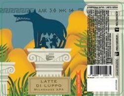 Пиво Latte Di Luppo Волковская Пивоварня Пиво Latte Di Luppo Волковская Пивоварня