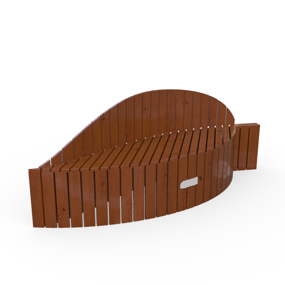 Скамейка Лист