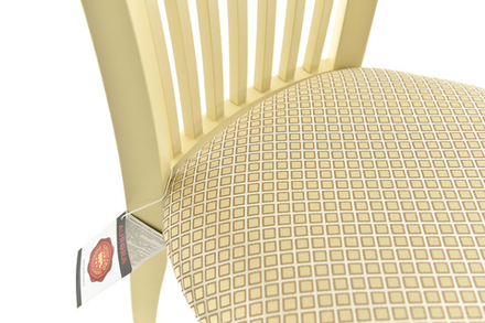 Стул Аврора Тулон, Слоновая кость/Жаккард Атина 160/1