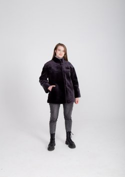 Женская Шуба/Манто из овчины