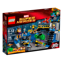 LEGO Super Heroes: Лаборатория Халка 76018 — Hulk Lab Smash — Лего Супергерои Marvel Марвел DC Comics комиксы