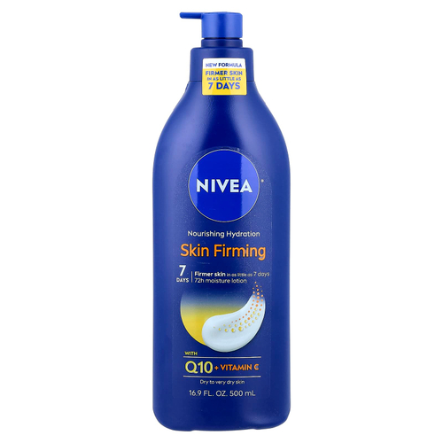 Nivea, восстанавливающий и питательный лосьон для упругости кожи, для сухой и очень сухой кожи, 500 мл (16,9 жидк. унции)