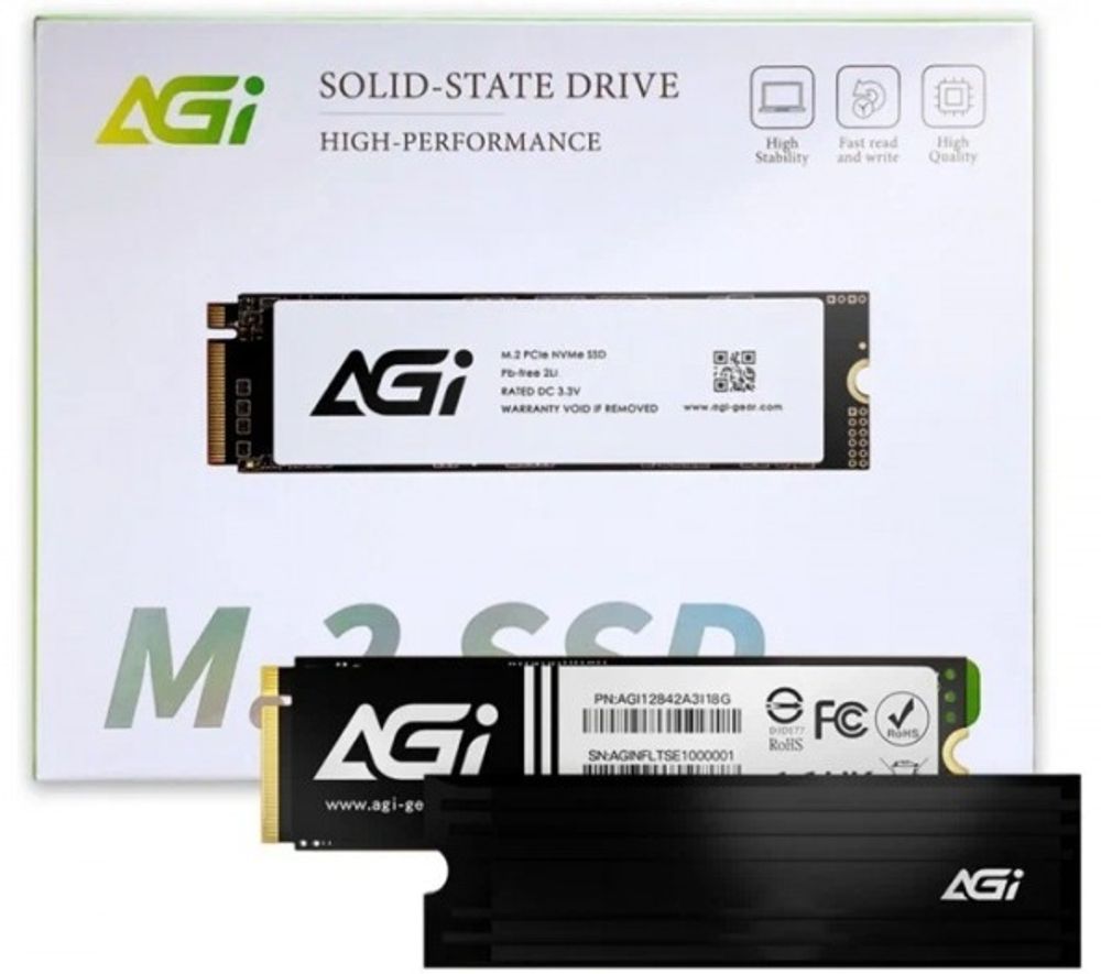 SSD AGI AI828 AGI2T0G44AI828-CB 2000 Гб