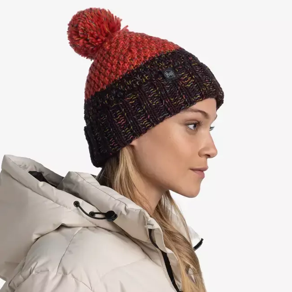 Шапка Buff Knitted & Fleece Band Hat Janna Coral (US:one size)
